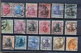 Dt.Reich -  Briefmarken