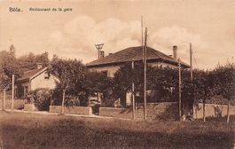 Bôle, Restaurant de la Gare, vers 1920