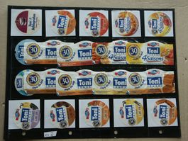 40    Verschiedene   Jogurt   Deckeli