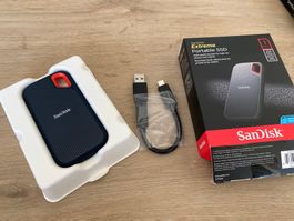SanDisk Extreme Portable SSD 1TB USB-C USB 3.1 Externe SSD