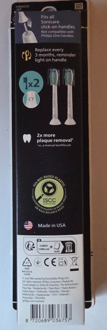 Philips Sonicare Cura dei denti: Philips Sonicare C1 ProResults Bürstenköpf Medium Soft – Nuovo e nell'imballaggio originale da Möhlin venduto da mic_lo 1