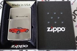 ZIPPO Feuerzeug - CORVETTE 1986 - chrome - 1993