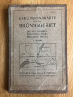 Exkursionskarte für das Brüniggebiet 1919