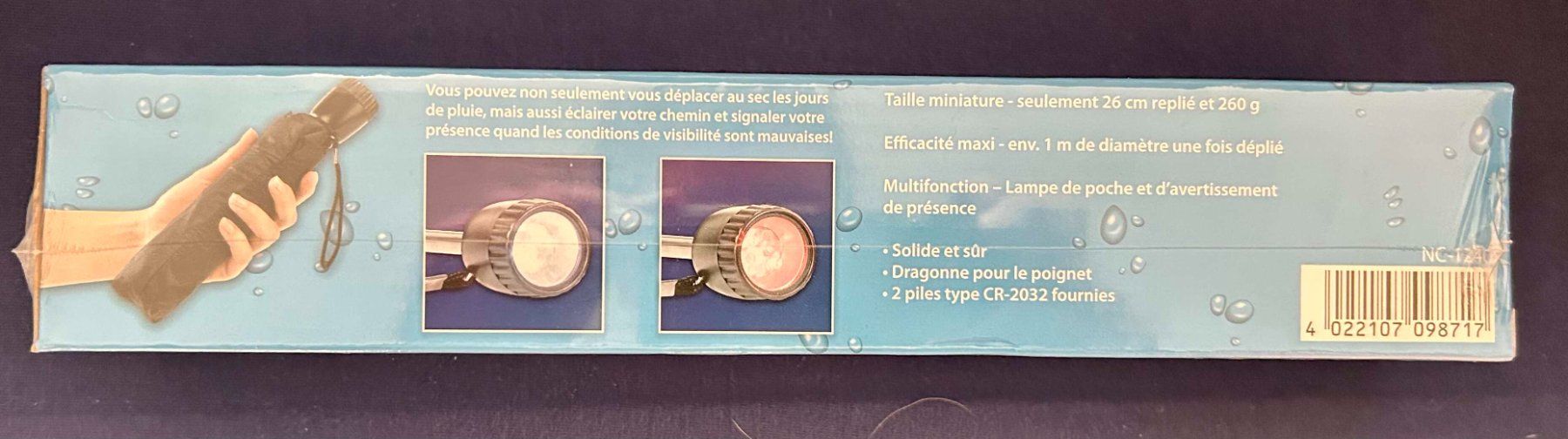 Ombrelli: Mini-Regenschirm mit LED Leuchte – Nuovo e nell'imballaggio originale da Zürich venduto da Cjjgj 3