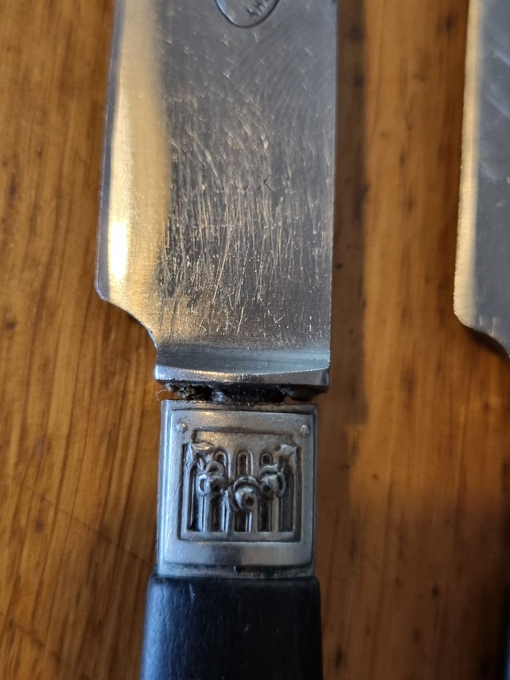 Couteaux: Ensemble de 7 couteaux de table E. Châtelai-Ichy Aigle Inox – D'occasion à Les Cullayes par yan_nvn9 8