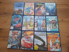 DVDs Kinderfilme und Zeichentrickfilme Konvolut