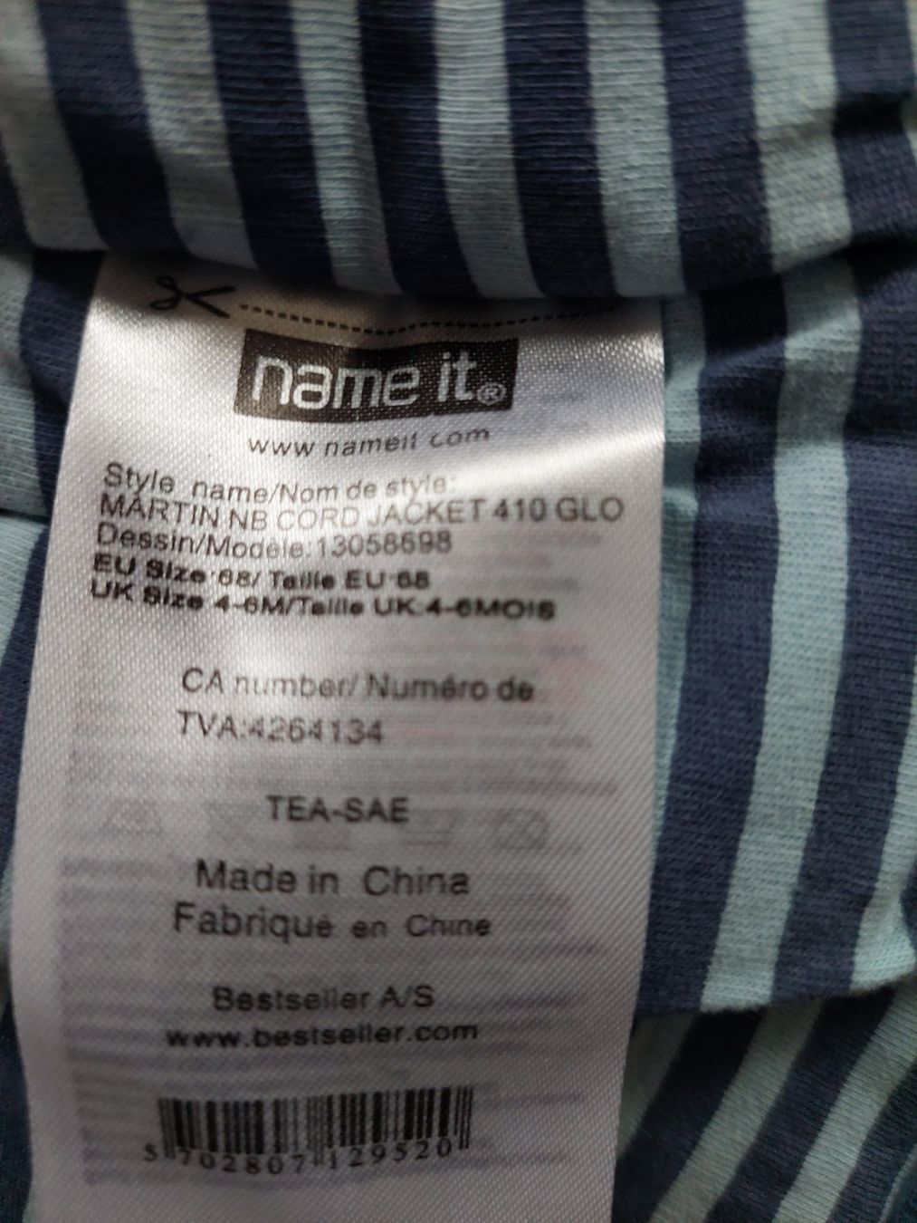 Name It Giacche & Cappotti: Name It Kordjacke Gr.68/NEU – Nuovo (secondo la descrizione) da Zürich venduto da xxyy00 8