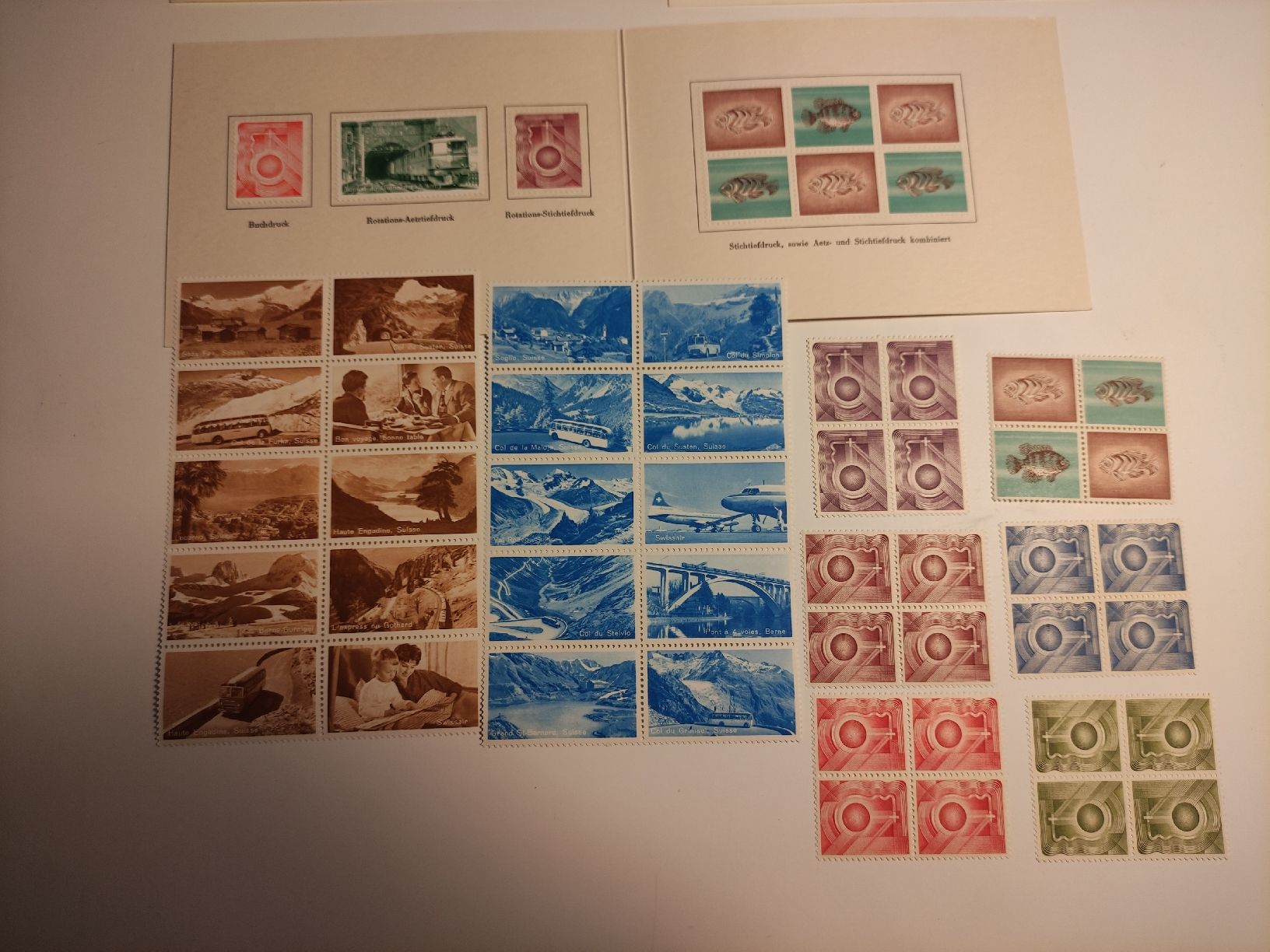Alle Briefmarken: Versuchsdrucke – Gebraucht aus St. Gallen von Pintador 5