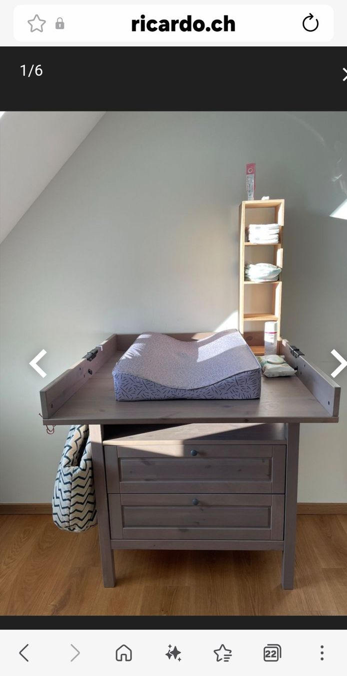Ikea Tables à langer & accessoires: Wickeltisch – D'occasion à Magden par Tarzan008