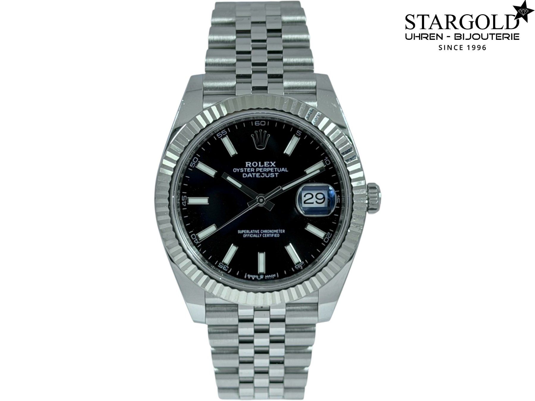 Rolex Montres: Rolex Datejust 41 schwarz - 126334 – D'occasion à Zürich par Stargold-Uhren