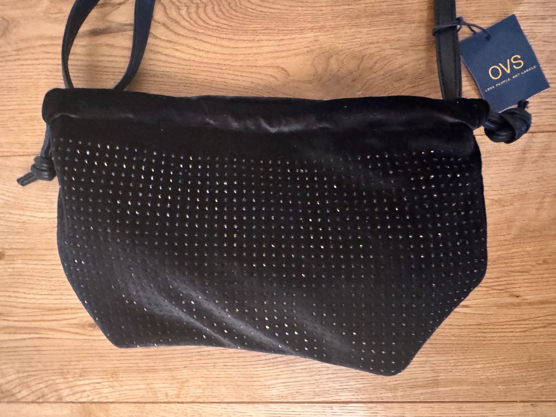 Taschen für Damen: Elegante Handtasche mit Strass, NEU! – Neu und originalverpackt aus Luzern von La_sfinge