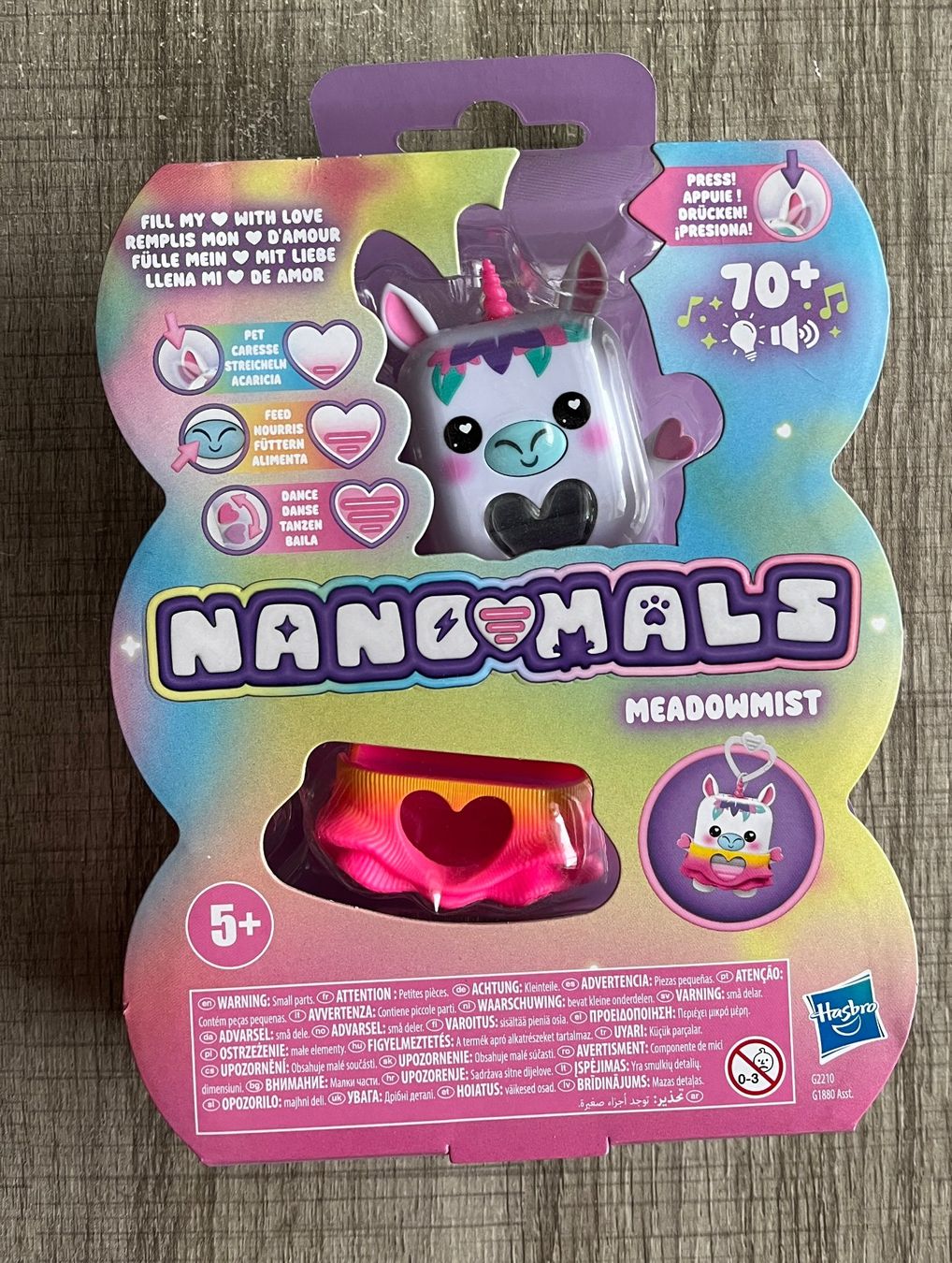 Hasbro Giocattoli: Nanomals Meadowmist la licorne de Hasbro – Nuovo e nell'imballaggio originale da Fiez venduto da vivianne21 3