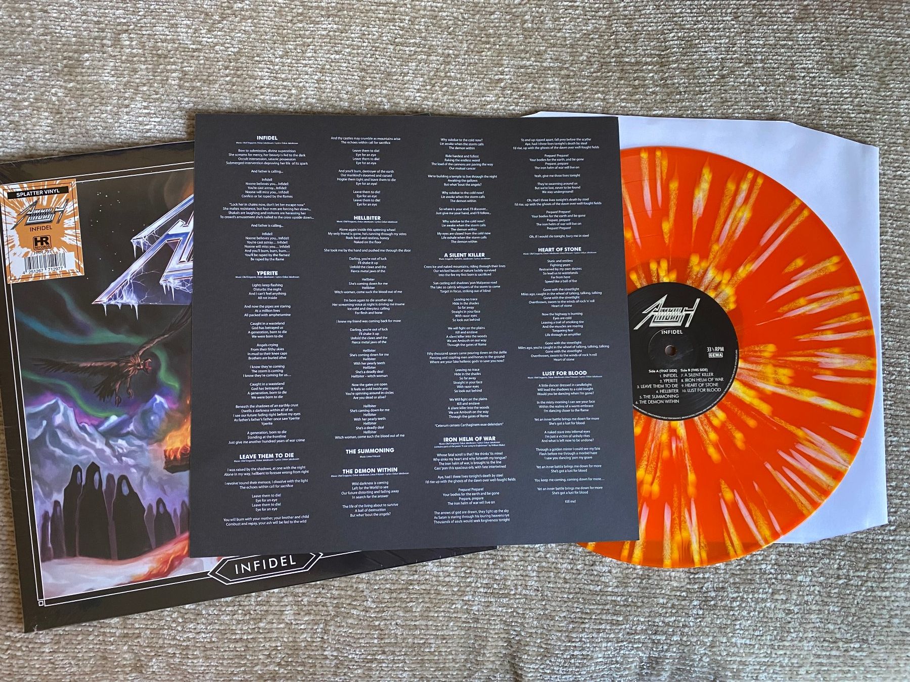 Schallplatten: Ambush – Infidel / LP – Neu (gemäss Beschreibung) aus Basel von Dinosauce 2
