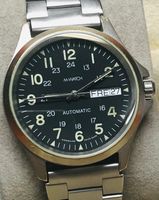 MONDAINE Day-Date Herrenuhr Swiss-Made ( ETA-2846 / 39 mm )