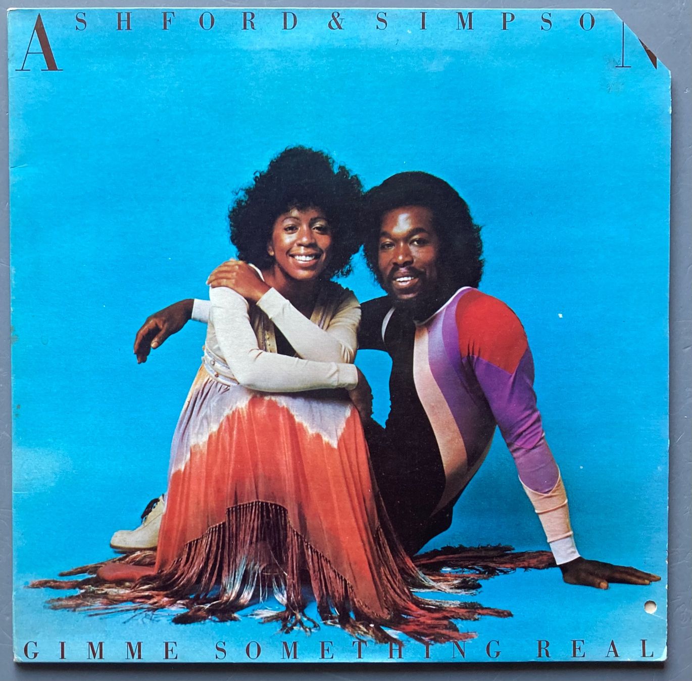 Dischi in vinile: ASHFORD & SIMPSON - GIMME SOMETHING REAL – Usato da Poliez-Pittet venduto da Newtown-Records