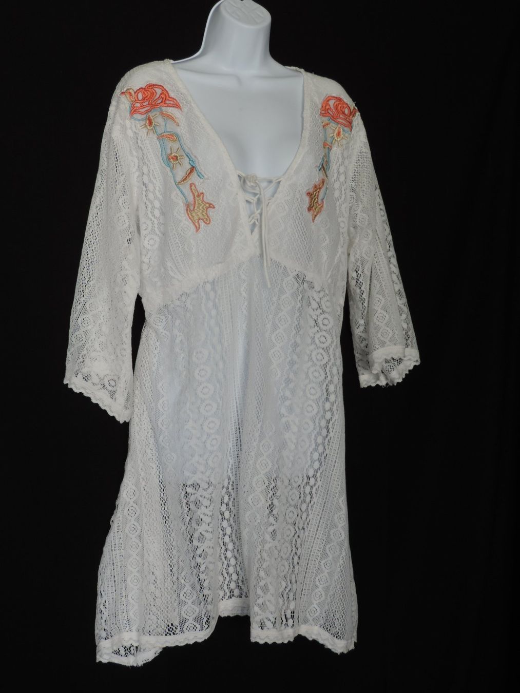 Kleider: robe de plage dentelle blanche – Gebraucht aus Genève von Axelle333 5