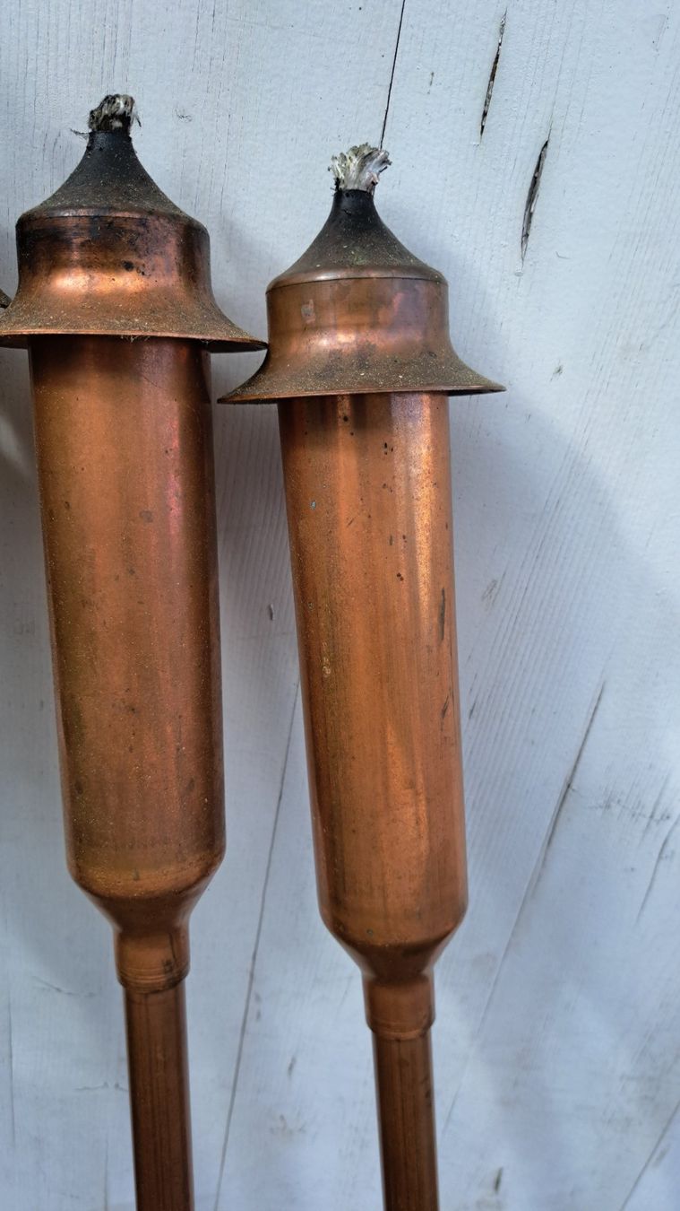 Laternen: Vier Petrollampen aus Kupfer – Gebraucht aus Langenthal von T.L. 4