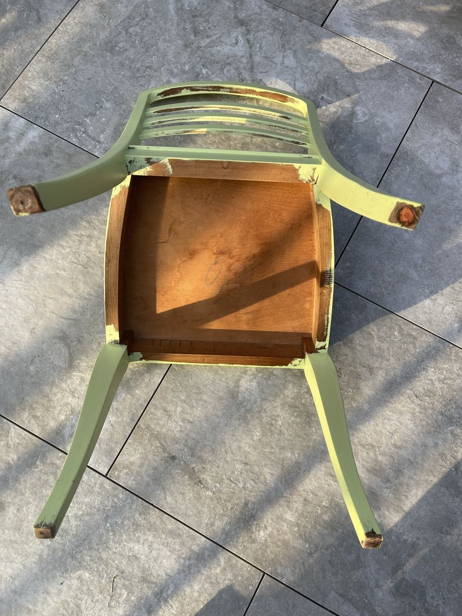 Stühle: Stuhl, Holz, Vintage, Shabby – Gebraucht aus Spreitenbach von R_1691 6