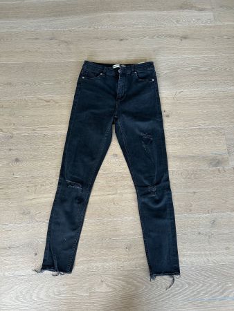 Schwarze Skinny-Jeans Grösse 38