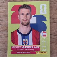Panini Kristoffer Vassbakk Ajer NOR5