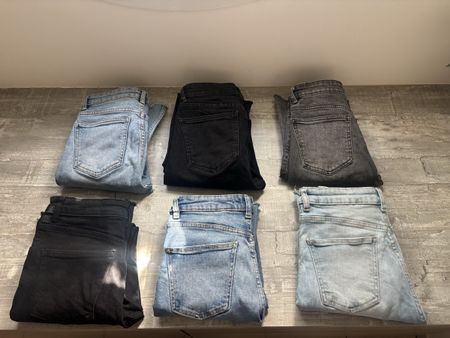 Lot de 6 jeans Zara 