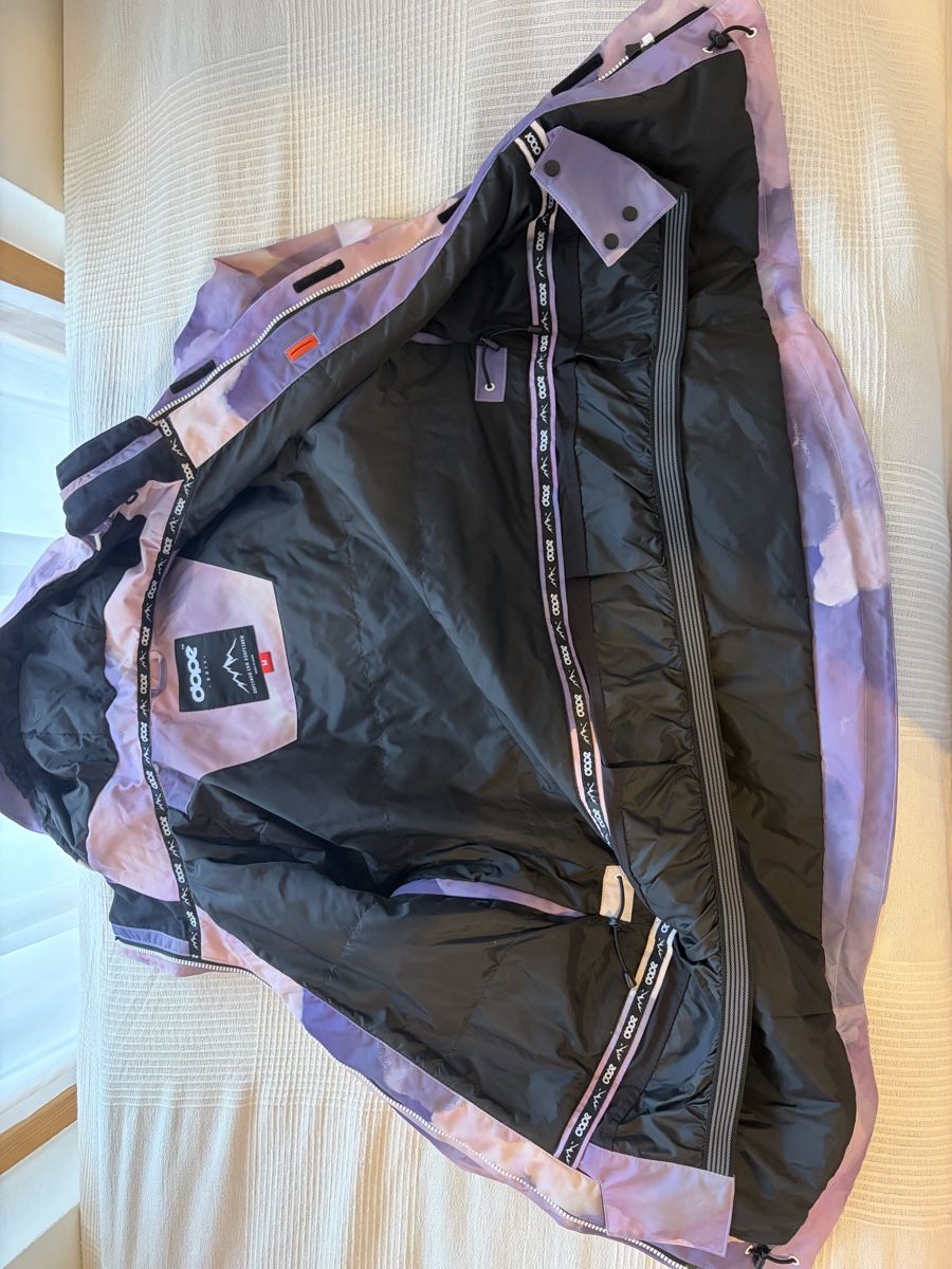 Dope Jacken: Dope Snowjacke lila gemustert – Neu (gemäss Beschreibung) aus Lenzburg von goodoneremi 1