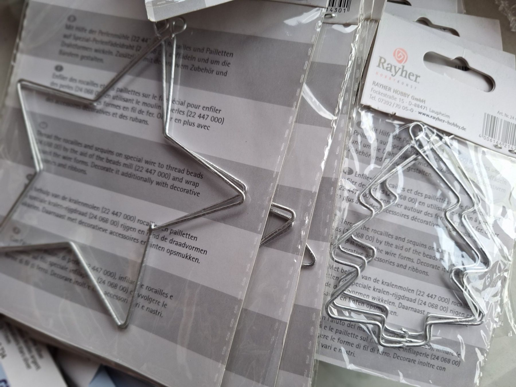 Rayher Kit bricolage: RESTPOSTEN WEIHNACHTS-BASTELMATERIAL – Nuovo (secondo la descrizione) da Huttwil venduto da Kunterbuntli 6
