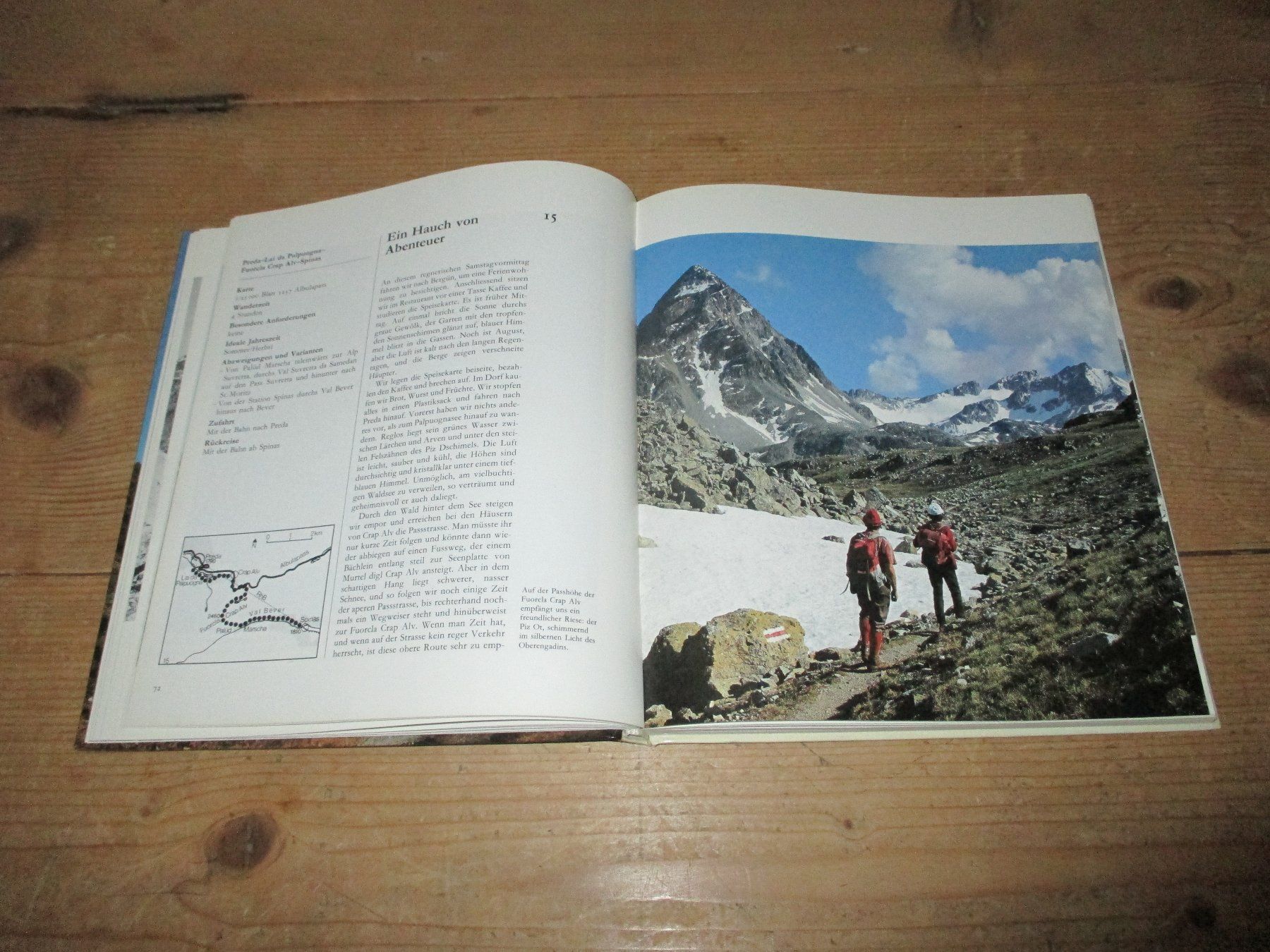 Bücher: Das Grosse Bündner Wanderbuch 1981 – Gebraucht aus Flims - Dorf von Stagediver 6