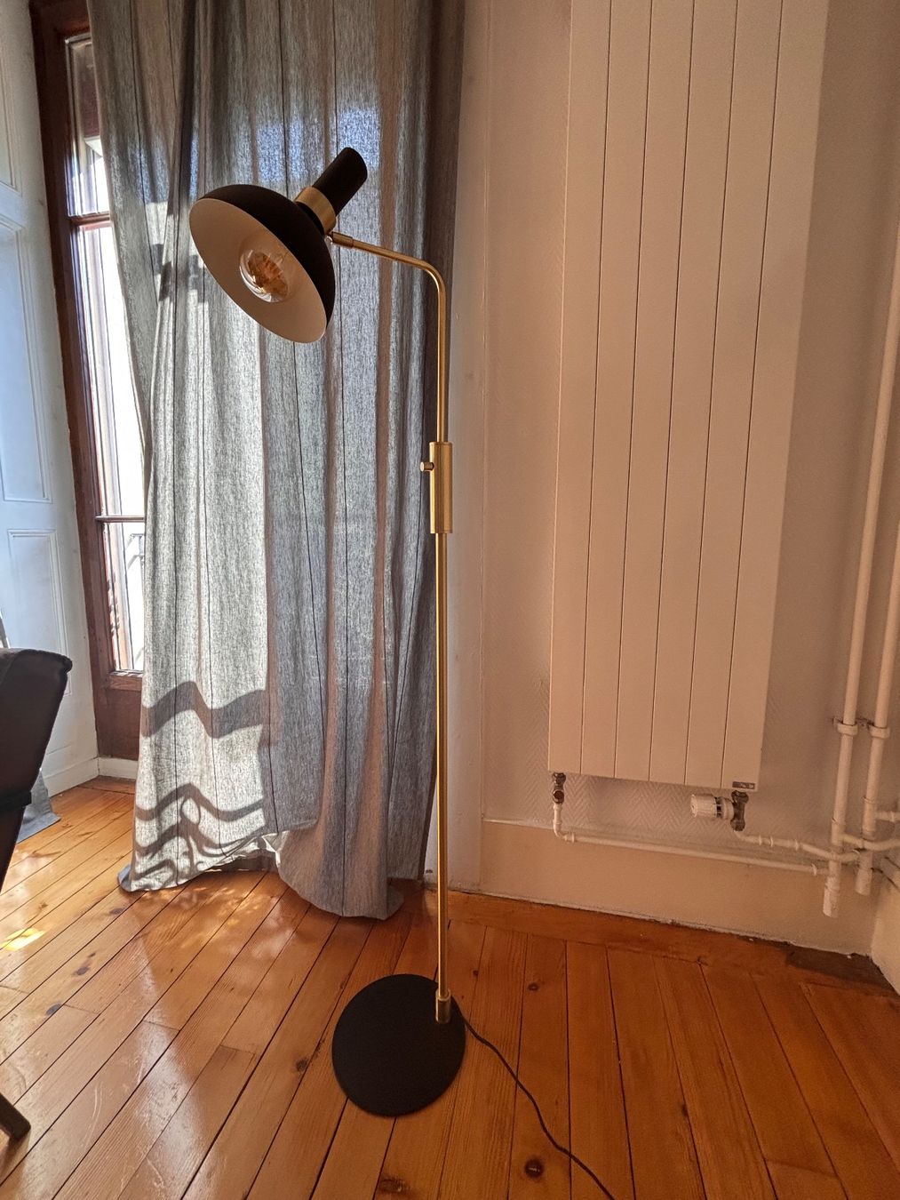 Lampes: Lampadaire noir et doré – D'occasion à Genève par eli_n528 5