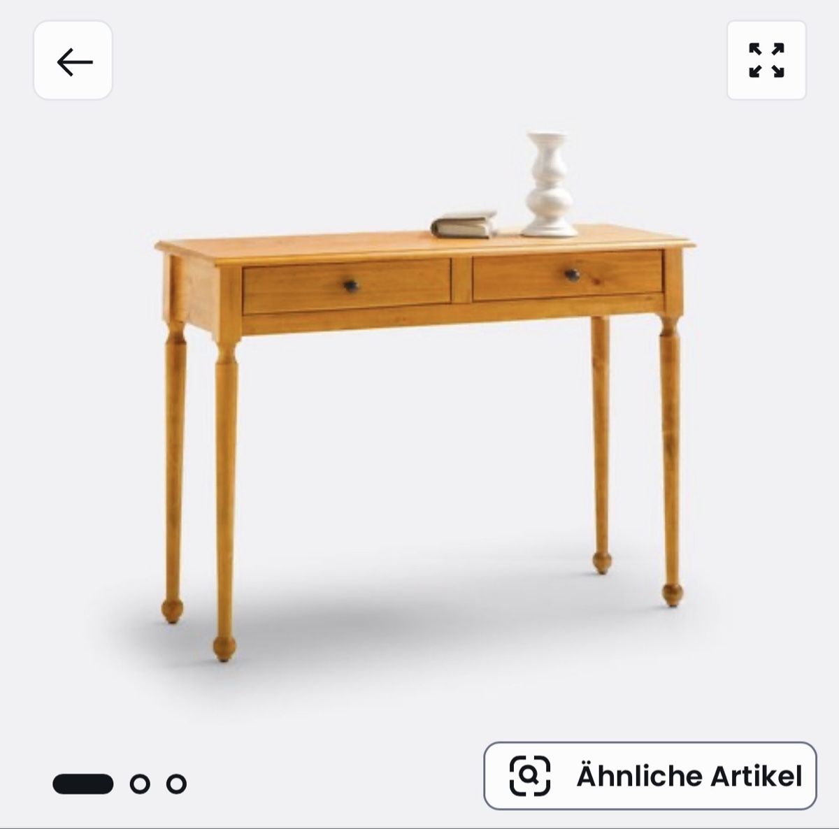 Console: kleiner Schreibtisch / Konsole 2 Schubladen – Nuovo (secondo la descrizione) da Aarau venduto da maa_yv5c