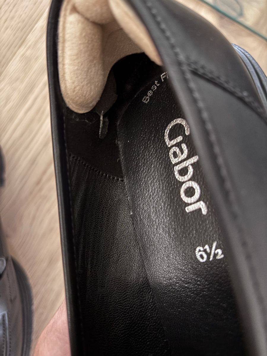 Gabor Damenschuhe: Gabor Loafers schwarz Grösse 39.5 – Gebraucht aus Dübendorf von tvoro 5