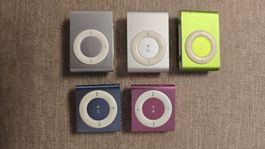 Lot 5x Apple iPod Shuffle (Mix 2G/4G) – Funktionstüchtig
