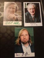 Politik DE - handsignierte Autogrammkarten Set