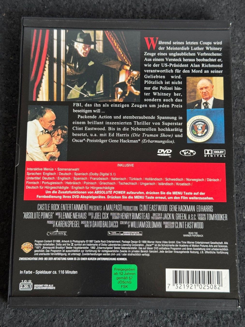 Tutti i DVDs: ABSOLUTE POWER DVD DE/EN/ES – Usato da Fribourg venduto da tschjoly 1