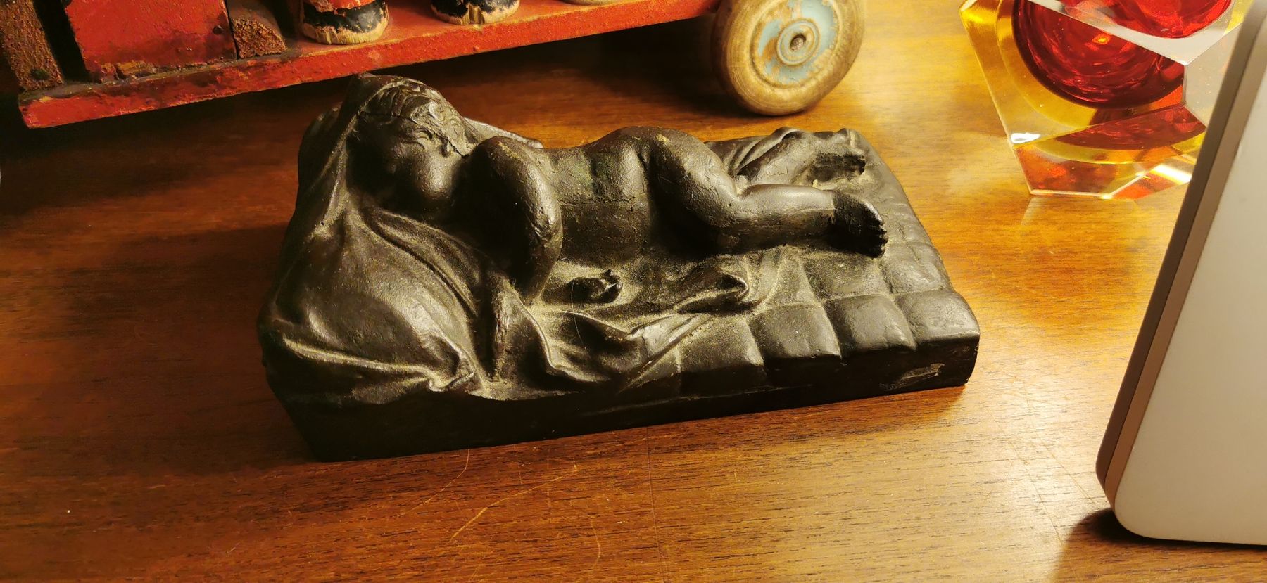 Sculture & Statue: jolie statue en bronze – Usato da Vésenaz venduto da Angela.C3