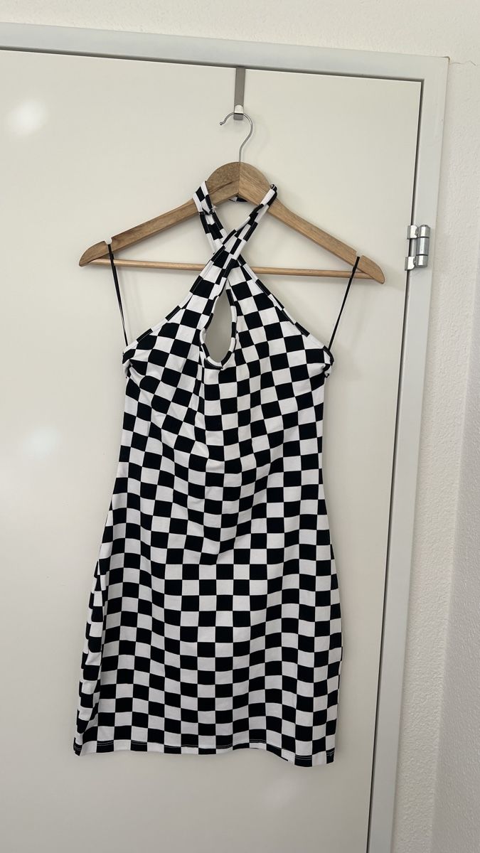 H&M Kleider: H&M Schachbrett Kleid – Neu (gemäss Beschreibung) aus Wermatswil von Jara.a.s 1