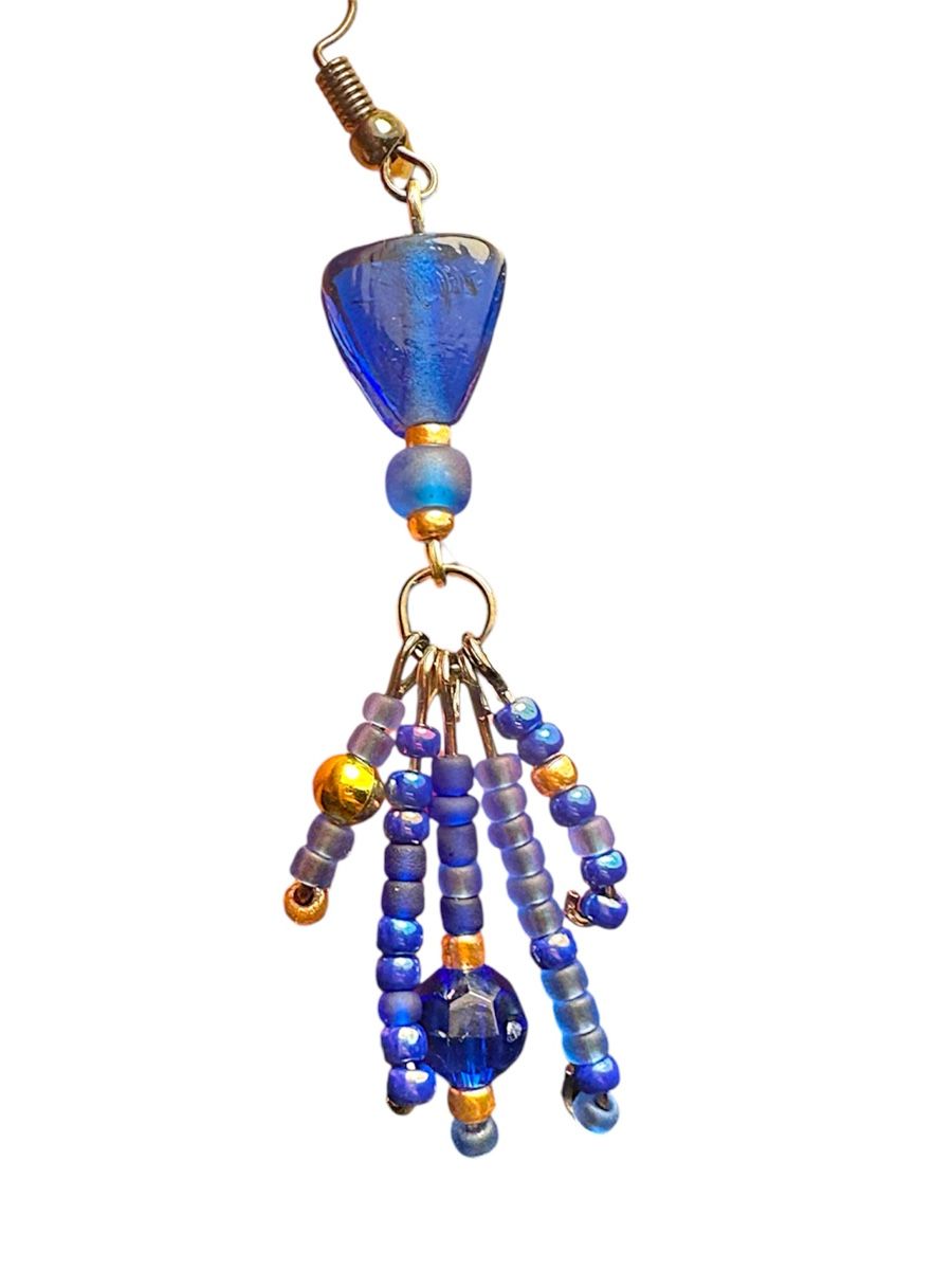 Ohrringe & -stecker: Boucle perles bleu – Neu (gemäss Beschreibung) aus St-Saphorin-Morges von chl_s5rr 1