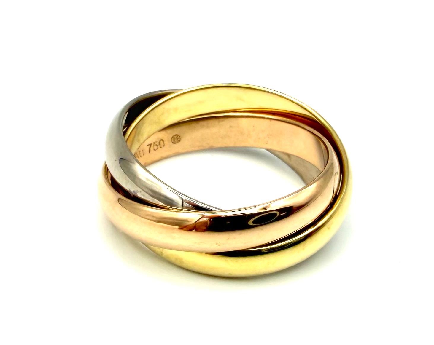 Cartier Ringe: CARTIER. Collection "Trinity", alliance 3 ors 18K – Gebraucht aus Renens VD von Diademe.sarl 1