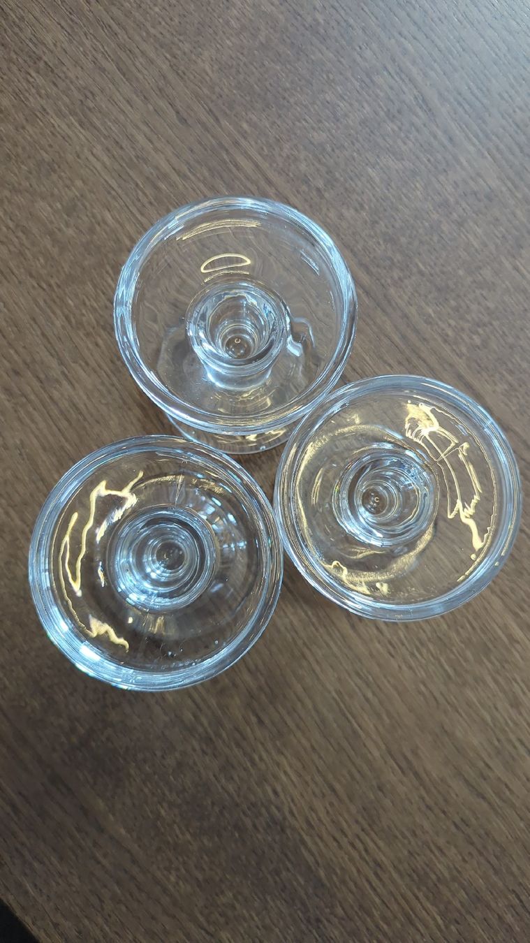 Portacandele: 3er Set Kerzenständer aus Glas – Nuovo (secondo la descrizione) da Eisten venduto da manuel.furrer 2