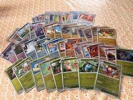Lot de 30 cartes Pokémon neuves brillantes en français 
