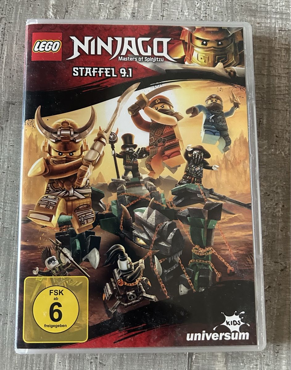 Tutti i DVDs: Ninjago Master of Spinjitzu Staffel 9.1 – Usato da Brüttisellen venduto da mogador9