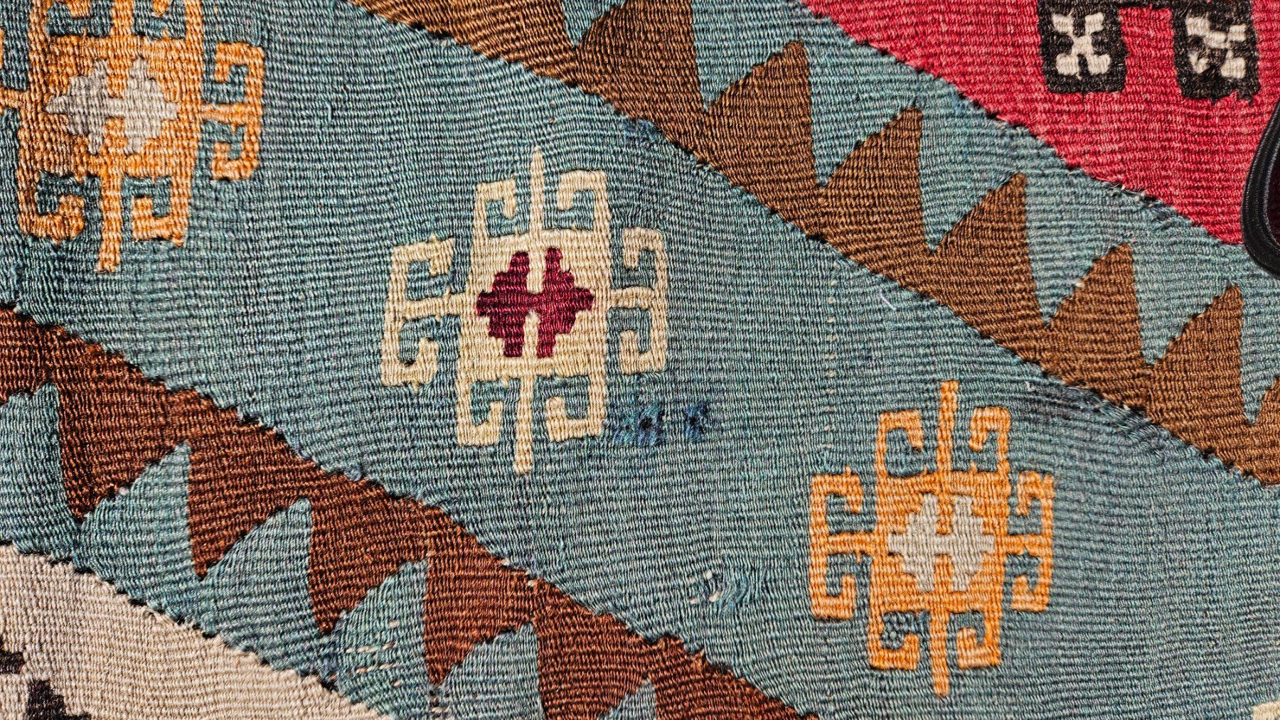 Kelim Tapis: antiker Kelimteppich pflanzengefärbt – D'occasion à Arbon par Drwoozle 1