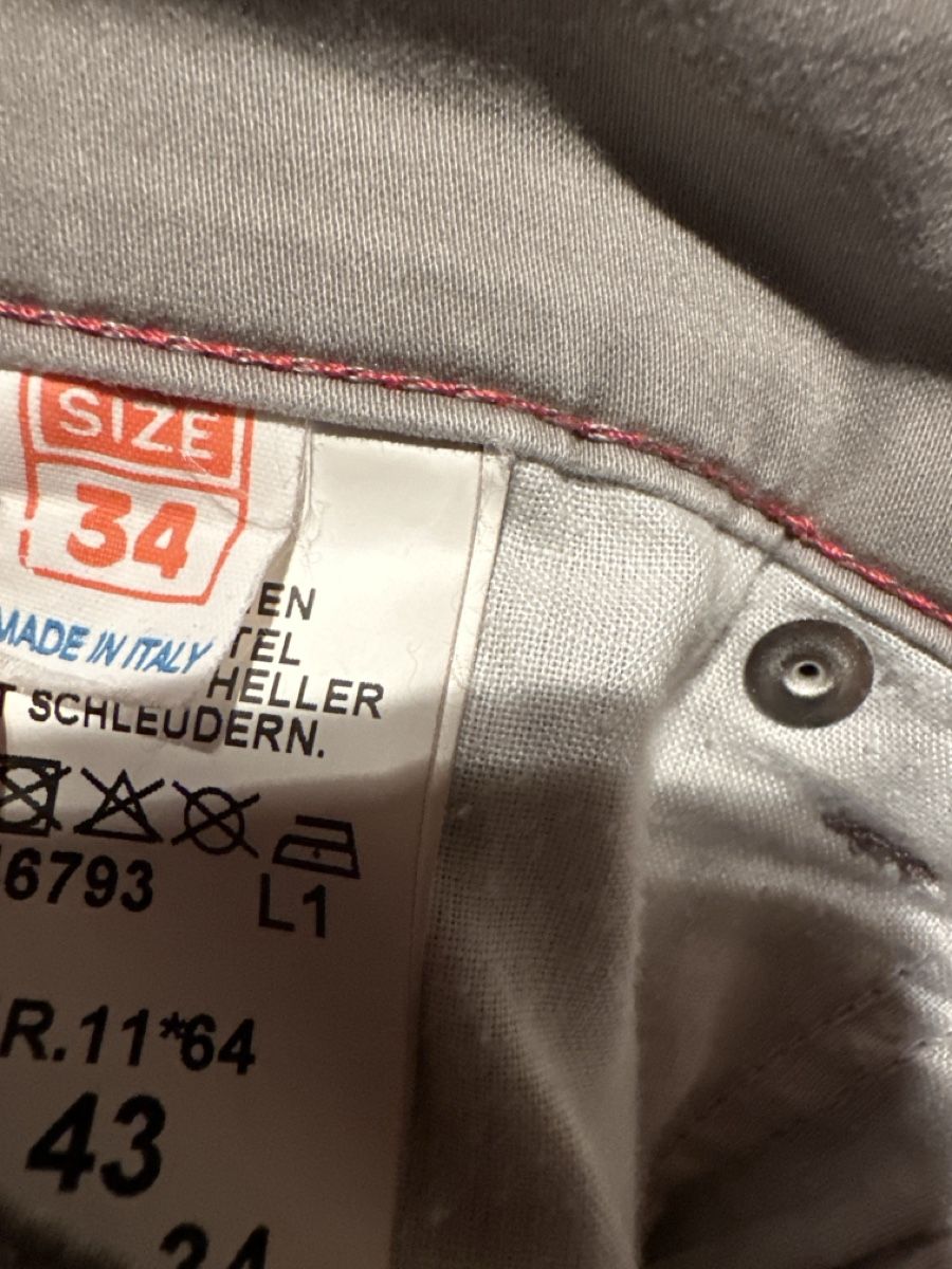 Angels Hosen: Angels Damenhose, Gr. 34, einf. Bundweite ca. 35 cm grau – Gebraucht aus Heiden von fam_797q 2