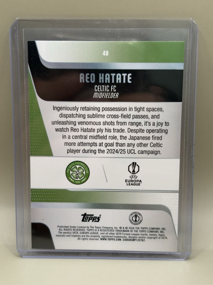 Topps Carte collezionabili: Topps - Reo Hatate - nummeriert /250 – Nuovo (secondo la descrizione) da Oberbuchsiten venduto da Bananefrappe93 2