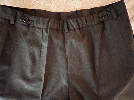 Leichte Herren Bundfaltenhose 42  (Hemd v. WE)