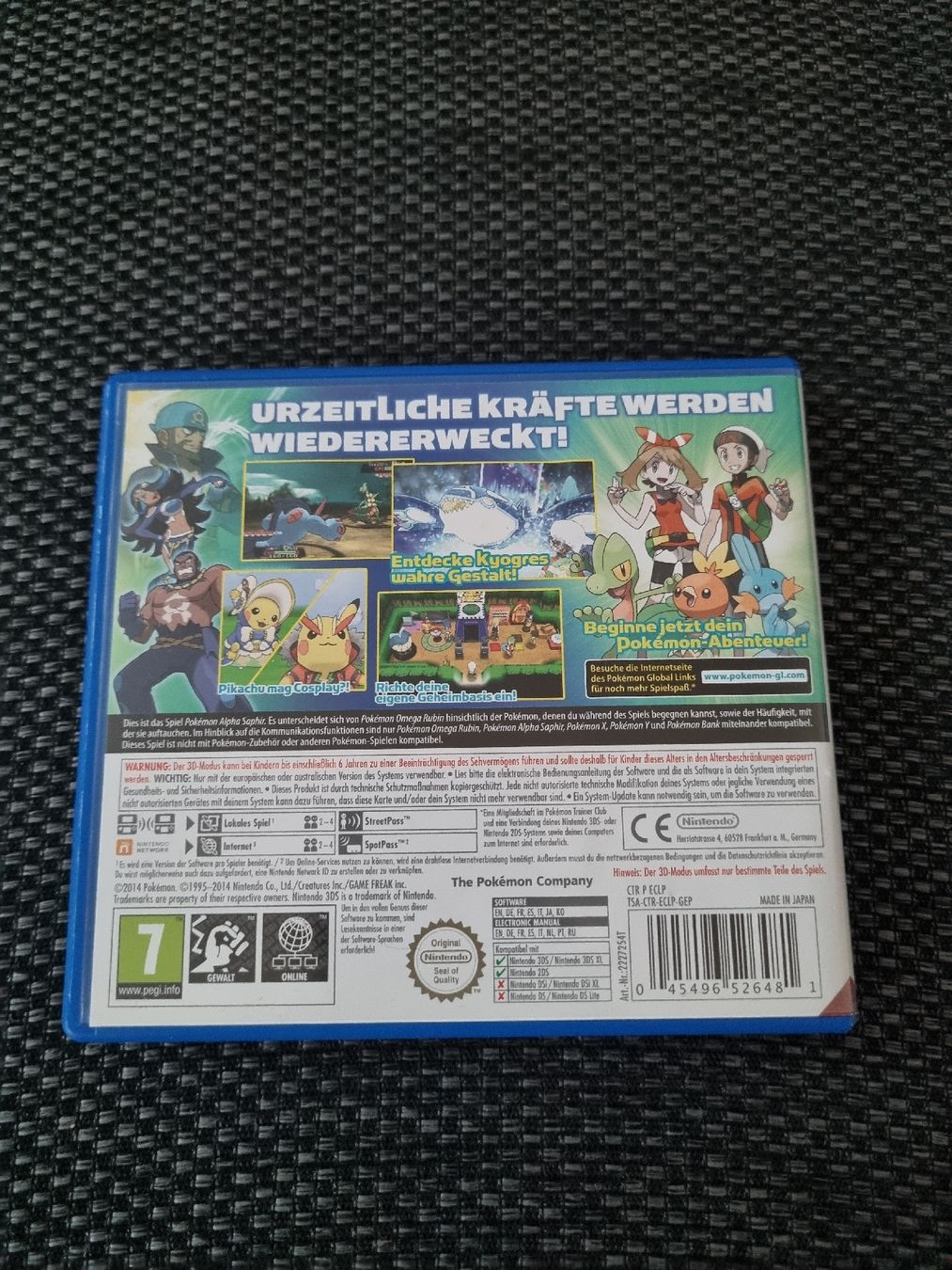 Pokémon Giochi: Pokemon Alpha Saphir Nintendo 3DS Spiel – Usato da Wattwil venduto da xGamePlayElite 1