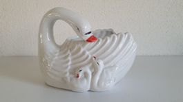 Deko Schwan Gefäss (Vase,Arrengement, oder anderes)