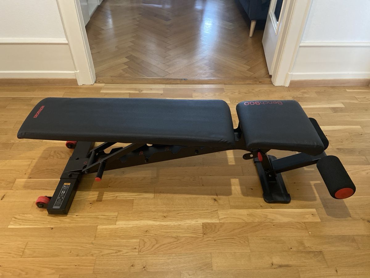 Decathlon Vélos d'appartement: Decathlon Bench 900 adjustable gym weight bench used – Neuf (Voir description) à Lausanne par Quimcruz