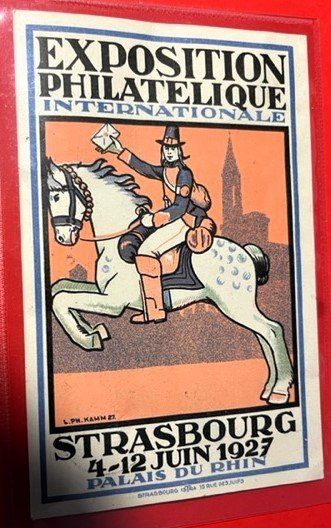 Tutti i francobolli: Internationale Briefmarkenausstellung Strasbourg 1927 – Usato da Häusernmoos venduto da Koi-Gartenteich 1