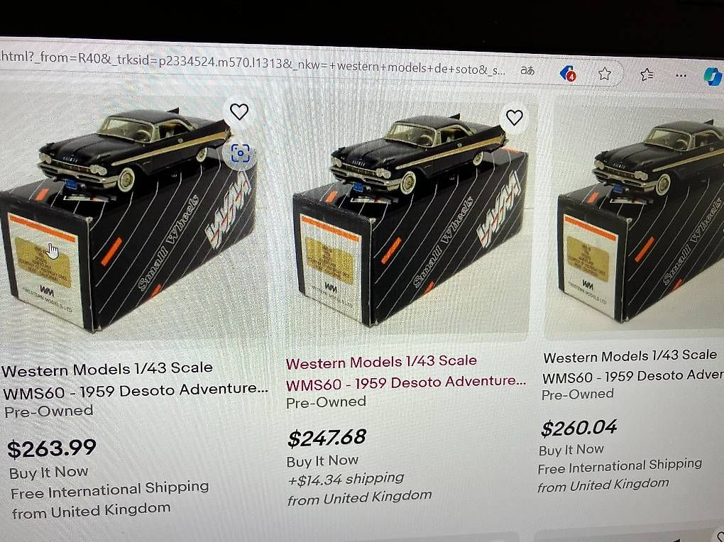 Dodge Modellautos: de Soto Adventurer 1959 – Neu und originalverpackt aus Siebnen von moparperform 3